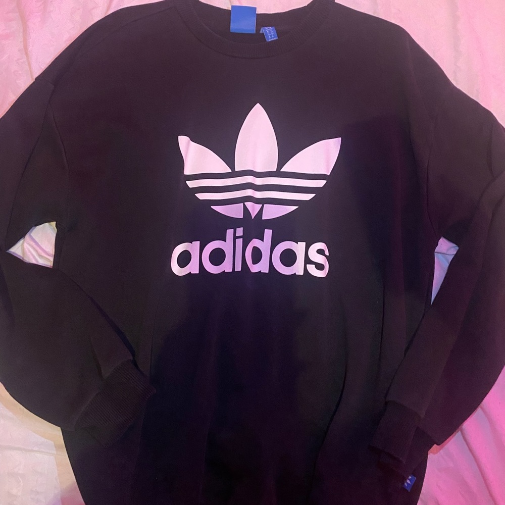 ADIDAS logo crewneck